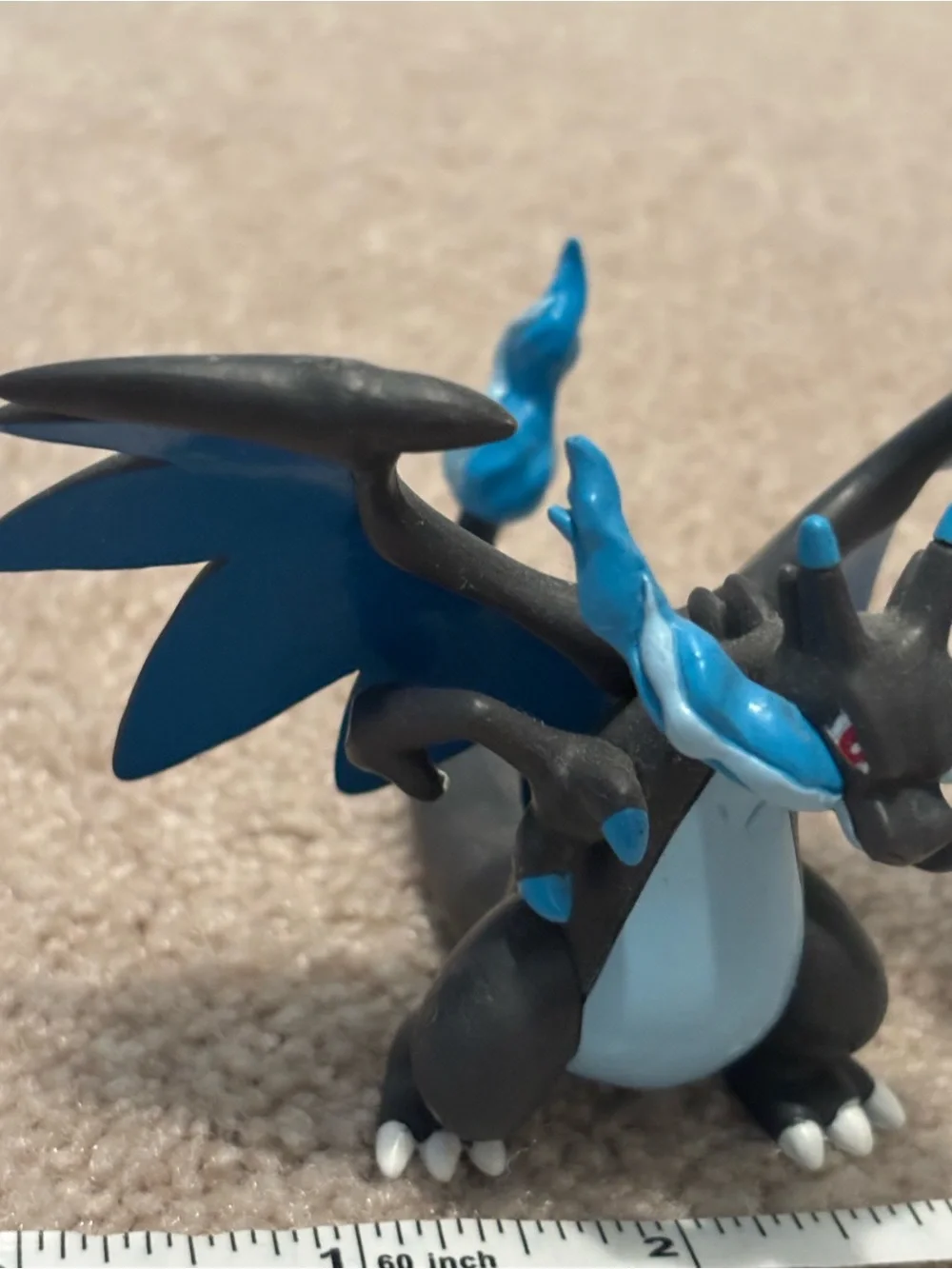 Pokemon Nintendo Mega Charizard X Dragon Figure Toy Collectible Articulated